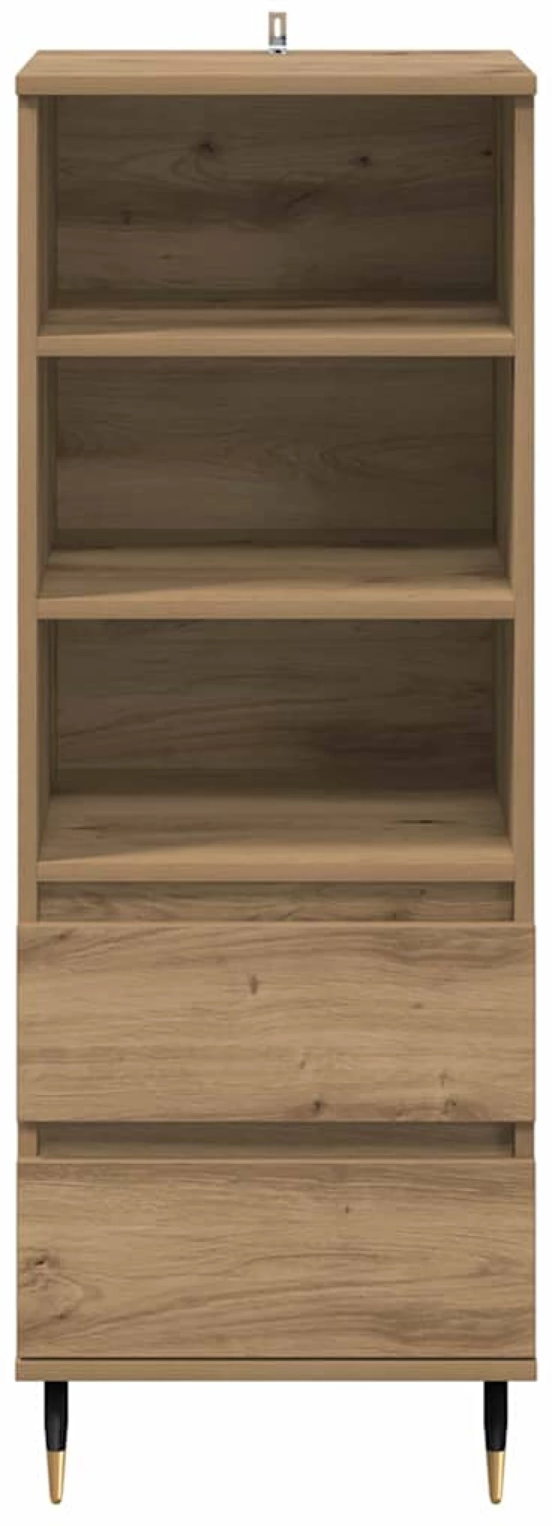 vidaXL Highboard Artisan Oak 40 x 36 x 110 εκ. Επεξεργασμένο ξύλο