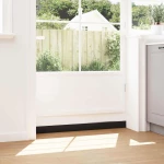 vidaXL Αυτοκόλλητες σφραγίδες πόρτας 2 pcs Ασημί 100 cm