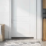 vidaXL Αυτοκόλλητες σφραγίδες πόρτας 2 pcs Μαύρο 100 cm