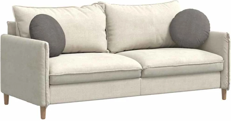 vidaXL Μαξιλάρια καθισμάτων 2 pcs Ανοιχτό γκρι Ø 40 cm