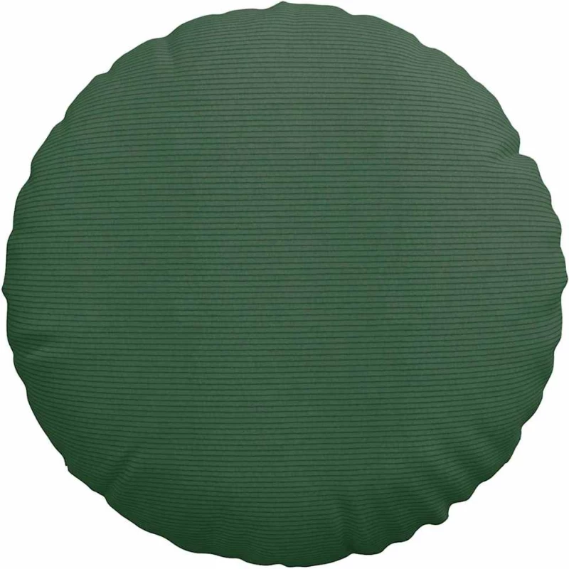 vidaXL Μαξιλάρια καθισμάτων 2 pcs Σκούρο Πράσινο Ø 60 cm