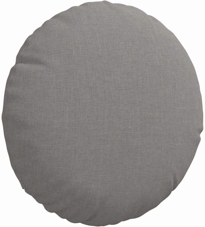 vidaXL Μαξιλάρια καθισμάτων 2 pcs Taupe Ø30 x 13 εκ ύφασμα