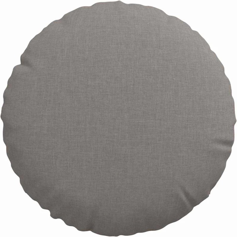vidaXL Μαξιλάρια καθισμάτων 2 pcs Taupe Ø30 x 13 εκ ύφασμα