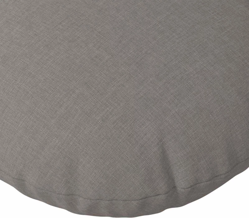 vidaXL Μαξιλάρια καθισμάτων 2 pcs Taupe Ø30 x 13 εκ ύφασμα