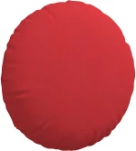 vidaXL Μαξιλάρια καθισμάτων 2 pcs Κόκκινο Ø80 x 29 εκ ύφασμα
