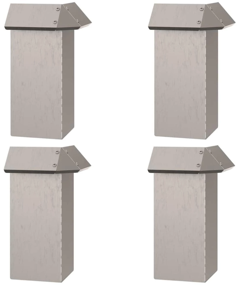 vidaXL Φράχτες με σαλιγκάρια 12 pcs Σκ rusty