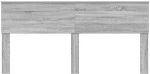 vidaXL Κεφαλάρι με κεφαλάρι Γκρίζο Σονομα 180 cm Επεξεργασμένο ξύλο