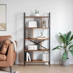 vidaXL Ράφι Βιβλίων Παλιό Ξύλο 75 x 30 x 156 εκ. Επεξεργασμένο ξύλο