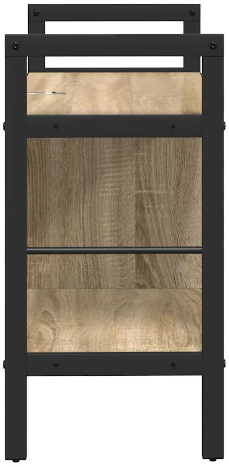 vidaXL Ράφι Βιβλίων Δρύς Sonoma 75 x 30 x 58,5 εκ. Επεξεργασμένο ξύλο