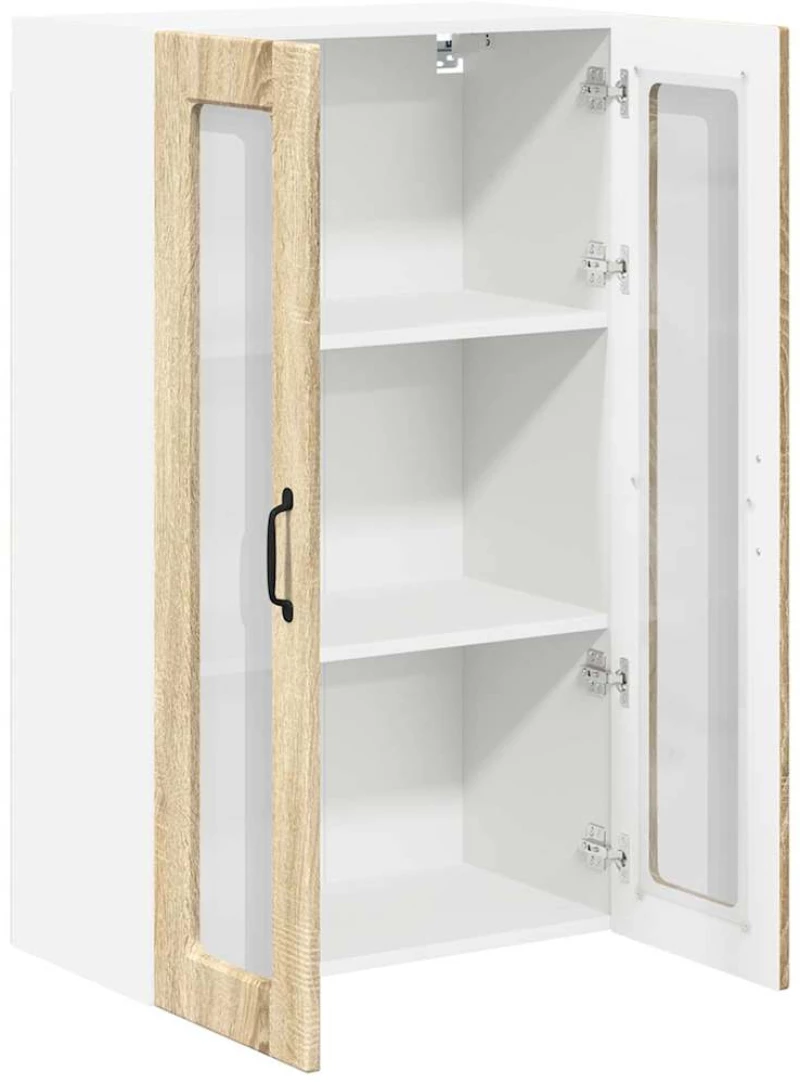 vidaXL Κρεμαστό ντουλάπι κουζίνας Δρύς Sonoma 60 x 31 x 100 εκ.