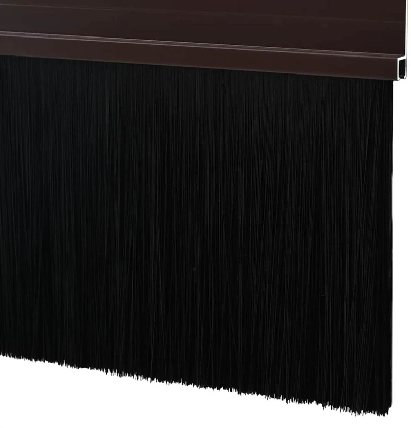 vidaXL Αυτοκόλλητες σφραγίδες πόρτας 6 pcs Καφέ 100 cm
