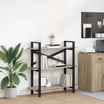 vidaXL Ράφι Βιβλίων Δρύς Sonoma 100 x 33,5 x 102 εκ Επεξεργασμένο ξύλο
