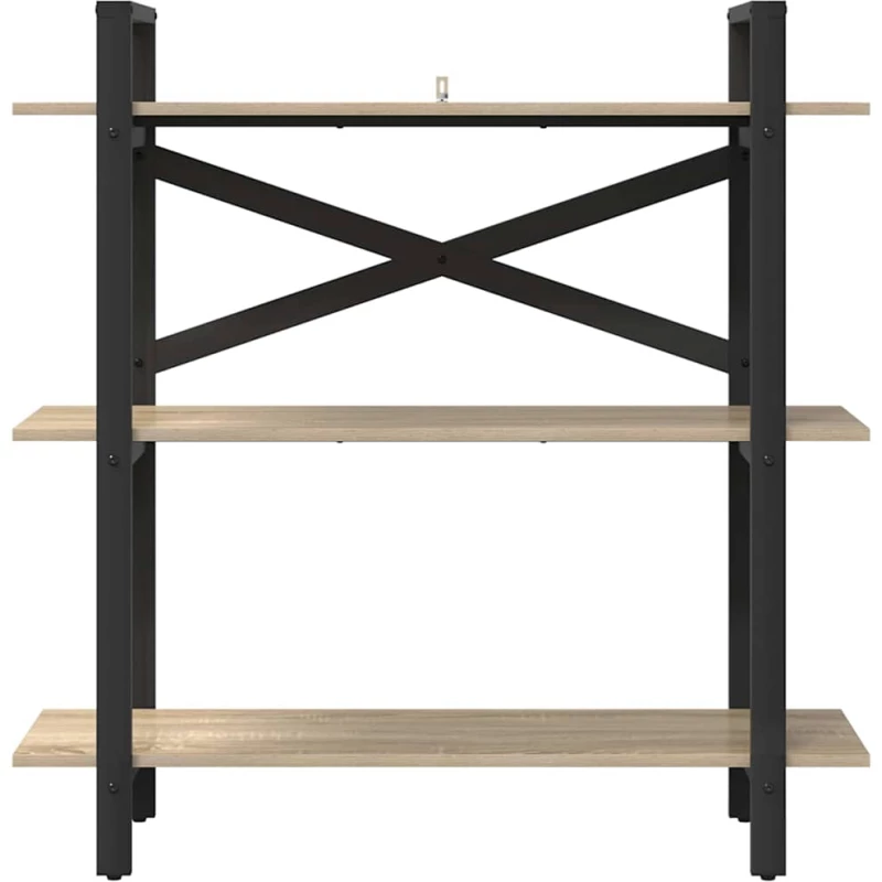 vidaXL Ράφι Βιβλίων Δρύς Sonoma 100 x 33,5 x 102 εκ Επεξεργασμένο ξύλο