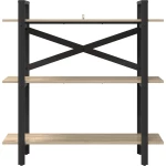 vidaXL Ράφι Βιβλίων Δρύς Sonoma 100 x 33,5 x 102 εκ Επεξεργασμένο ξύλο