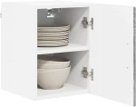 vidaXL Κρεμαστό ντουλάπι κουζίνας 2 pcs Γκρίζο Σονομα 30 x 31 x 40 εκ.