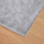 vidaXL Χαλιά Ψεύτικου Κουνελιού Olite Γκρι 80 x 200 cm Πολυεστέρας