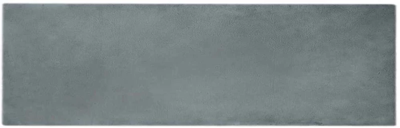 vidaXL Χαλιά Ψεύτικου Κουνελιού Olite Ανθρακί 80 x 250 cm Πολυεστέρας