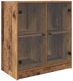 vidaXL Βοηθητικό ντουλάπι Παλιό Ξύλο 68 x 37 x 75,5 εκ