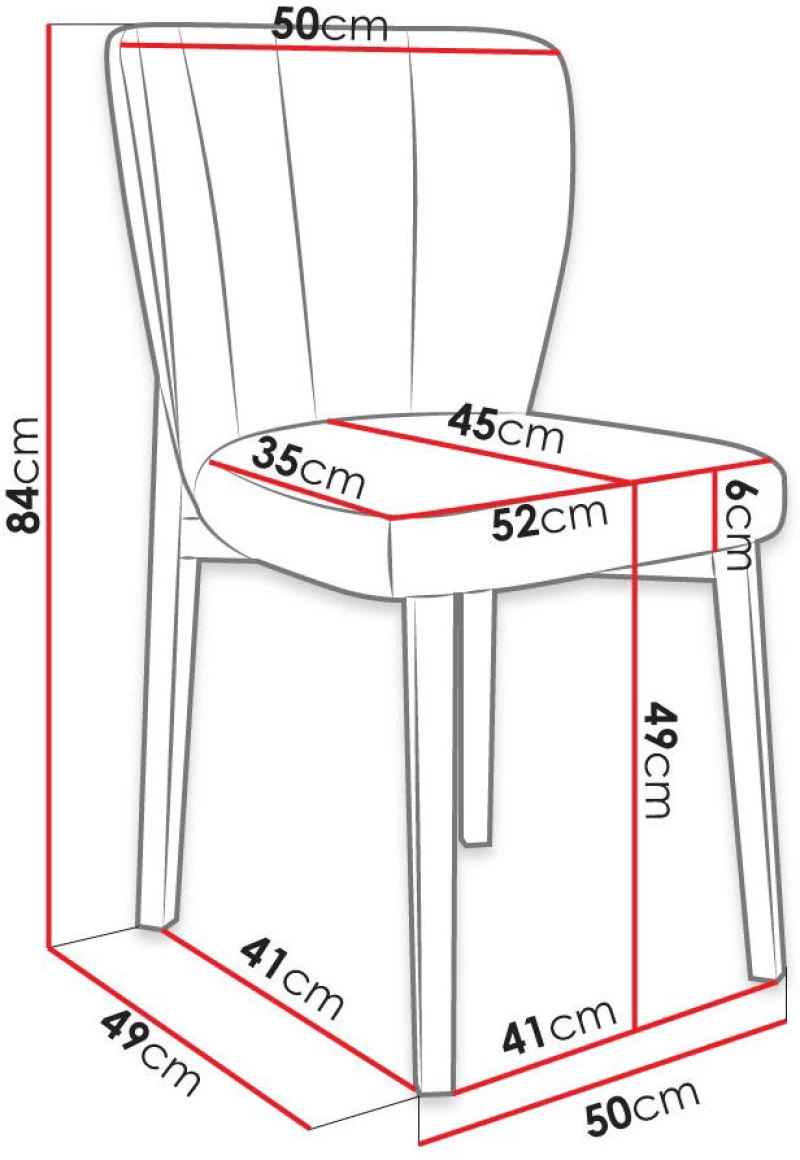 Καρέκλα Bene S106-Mple