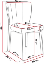 Καρέκλα Bene S106-Mple