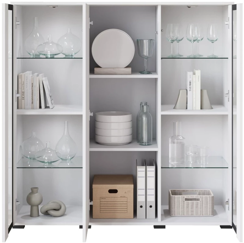 Βιτρίνα Caro HB 120-Leuko