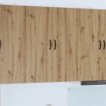 vidaXL Κρεμαστό ντουλάπι κουζίνας Artisan Oak 80 x 31 x 100 εκ.