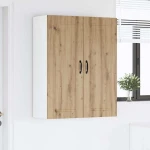 vidaXL Κρεμαστό ντουλάπι κουζίνας Artisan Oak 80 x 31 x 100 εκ.