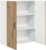 vidaXL Κρεμαστό ντουλάπι κουζίνας Artisan Oak 80 x 31 x 100 εκ.
