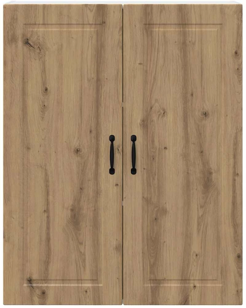 vidaXL Κρεμαστό ντουλάπι κουζίνας Artisan Oak 80 x 31 x 100 εκ.