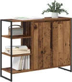 vidaXL Βοηθητικό ντουλάπι Παλιό Ξύλο 96.5 x 30 x 75 εκ