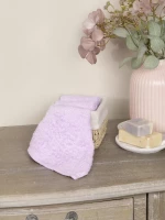 Καλαθάκι με λαβέτες Bamboo Bloom - Lilac Λιλά Σετ Λαβέτες (3 x 25x25)
