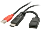 Αντάπτορας HDMI LINDY HDMI 1.4 M/F 5 m Μαύρο