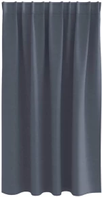 vidaXL Κουρτίνες με κουρτίνες 2 pcs Ανθρακί 140x140cm Πολυεστέρας