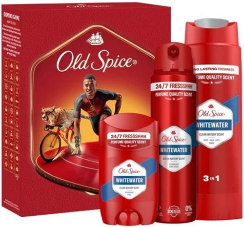 Old Spice | Whitewear Gift Set Περιποίησης Σώματος με Domino Game | 1σετ