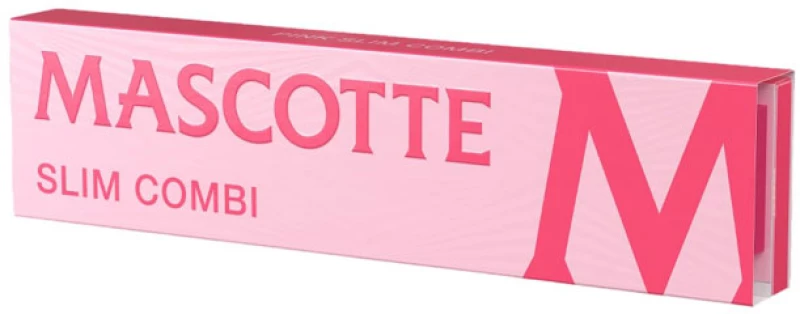 Χαρτάκια Mascotte Original Pink King Size Slim με Τζιβάνα - 34φ.