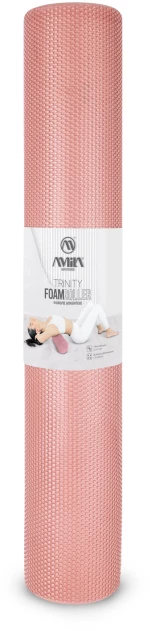 Κύλινδρος Αποθεραπείας Foam Roller Trinity Φ15x90 cm – Rose Pink 96836