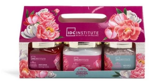 IDC Scented Garden Peony Bath & Spa Set 3τμχ
