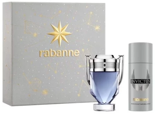 Rabanne Invictus Set Eau de Toilette 100ml & Deodorant Spray 150ml