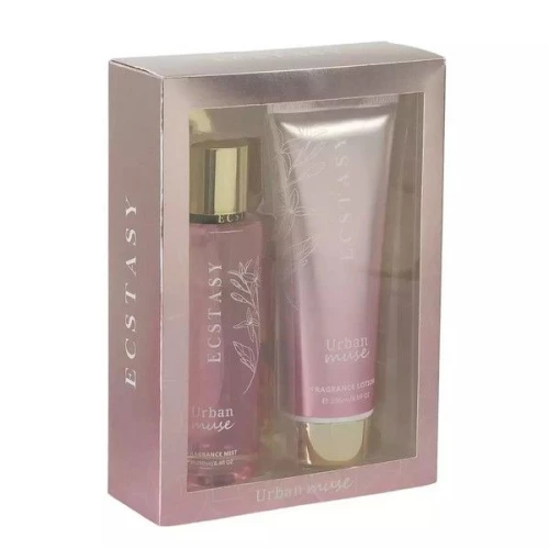 Ecstasy Set Urban Muse Body Mist 250ml & Body Lotion 236ml