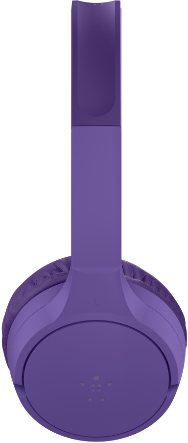 Belkin AUD002hqPUV3 SOUNDFORM KIDS HEADPHONES USB-C, PURPLE