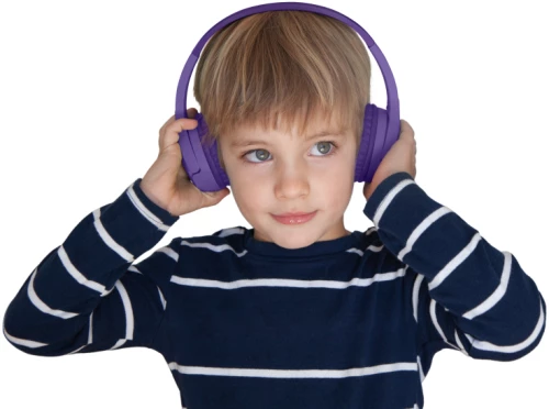 Belkin AUD002hqPUV3 SOUNDFORM KIDS HEADPHONES USB-C, PURPLE