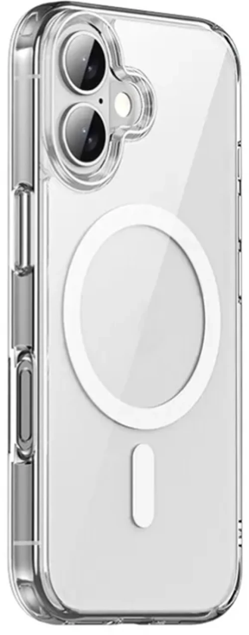 Θήκη Σιλικόνης MagSafe Magnetic για iPhone 17 - Διάφανο