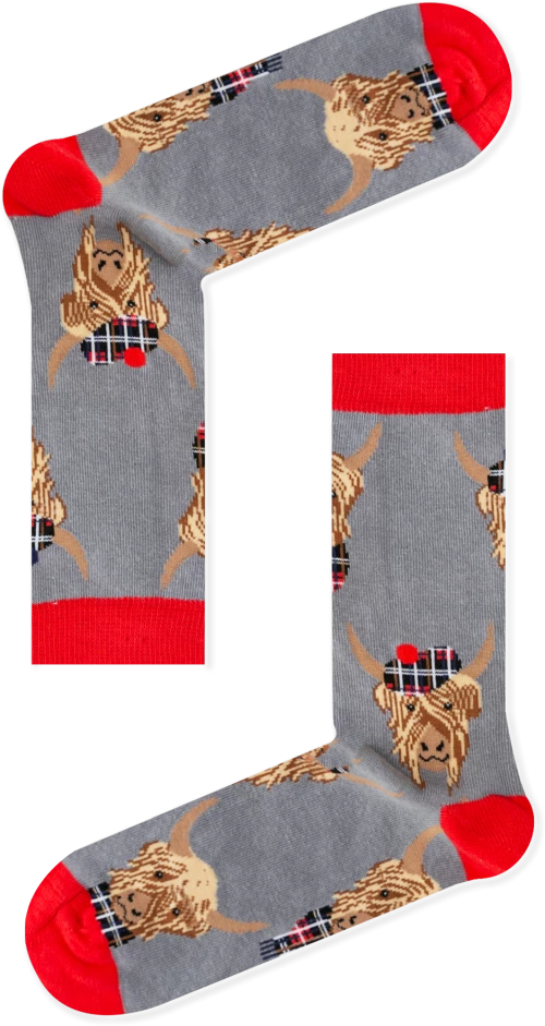 Unisex Κάλτσες Scottish Buffalo