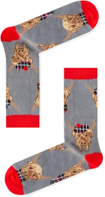 Unisex Κάλτσες Scottish Buffalo