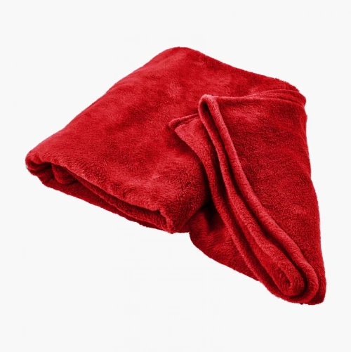 200x240 Υπέρδιπλη Κουβέρτα Βελουτέ Fluffy AZH-06 - Κόκκινο