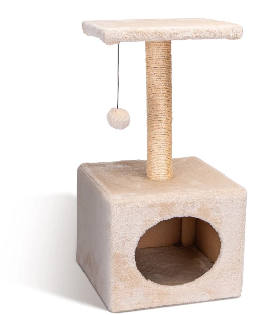 Δέντρο για Γάτες με Ονυχοδρόμιο και Φωλιά 30 x 30 x 60cm