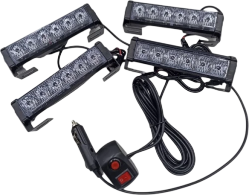 Φώτα σήμανσης 4τμχ μπλε 12V