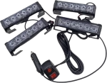 Φώτα σήμανσης 4τμχ μπλε 12V