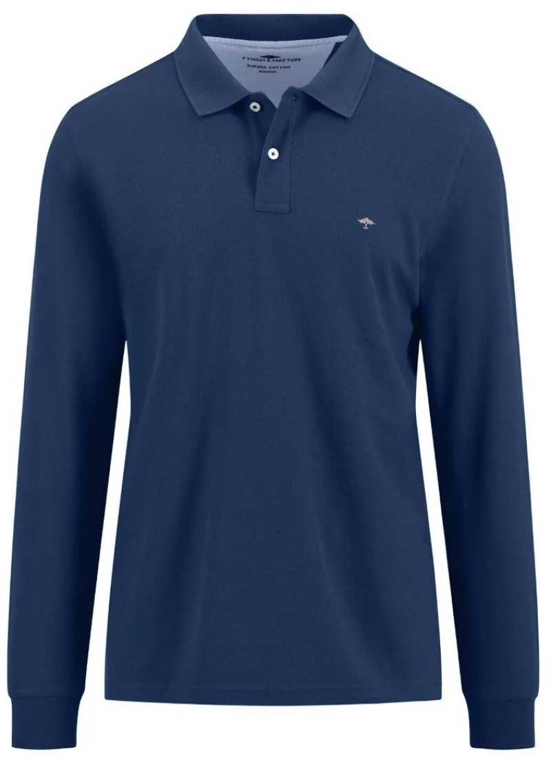 POLO FYNCH HATTON SUPIMA COTTON 4068-66272382, Χρώμα NAVY