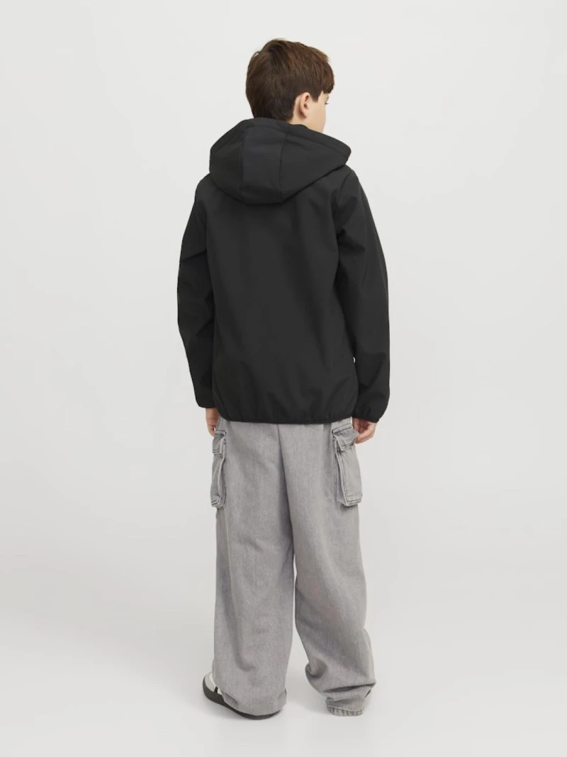 Μπουφάν αντιανεμικό αγόρι "Theo softshell" μαύρο